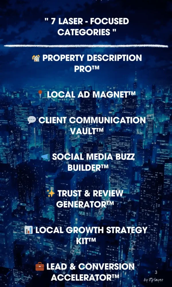 ftplayez Real Estate & Local Business Prompt Pack™