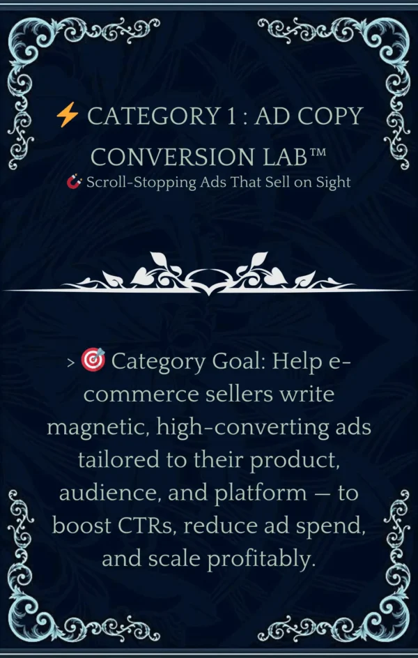 ftplayez E-commerce Empire Prompt Pack™