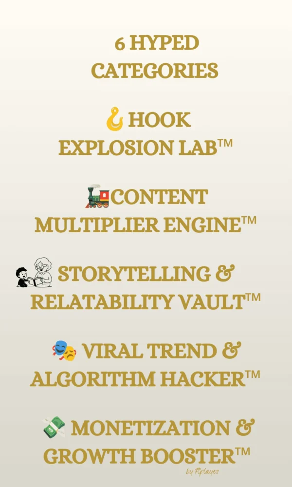 ftplayez content creator viral prompt pack