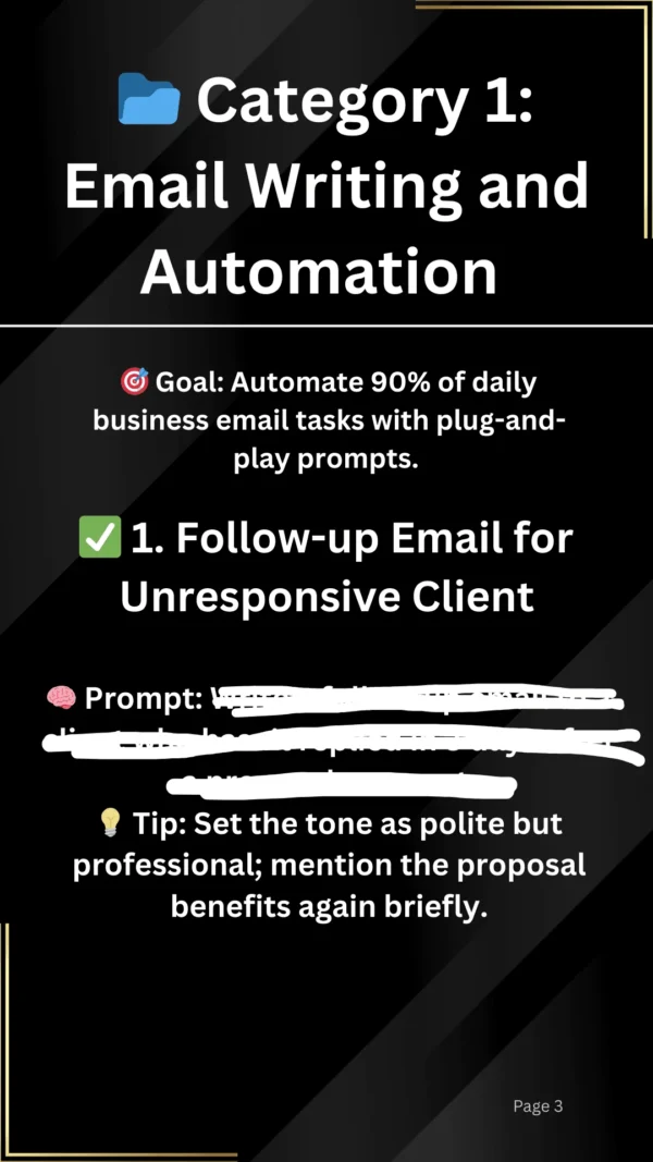 ftplayez Prompt & Profit: The Business Automation Pack